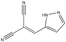 [(1H-Pyrazol-5-yl)methylene]malononitrile Struktur