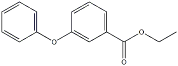 m-Phenoxybenzoic acid ethyl ester Struktur