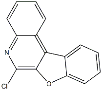 6-Chlorobenzofuro[2,3-c]quinoline Struktur