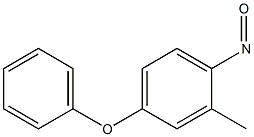 2-Methyl-4-phenoxy-1-nitrosobenzene Struktur