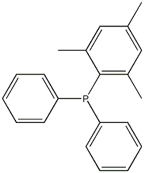 2,4,6-Trimethylphenyldiphenylphosphine Struktur