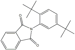 N-(2,5-Di-tert-butylphenyl)phthalimide Struktur