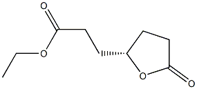 (S)-5-Oxotetrahydrofuran-2-propionic acid ethyl ester Struktur