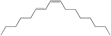 (6E,8Z)-6,8-Hexadecadiene Struktur