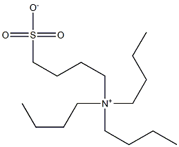 N,N,N-Tributyl-4-sulfonato-1-butanaminium Struktur