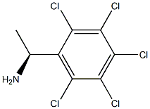 (S)-1-(Pentachlorophenyl)ethanamine Struktur