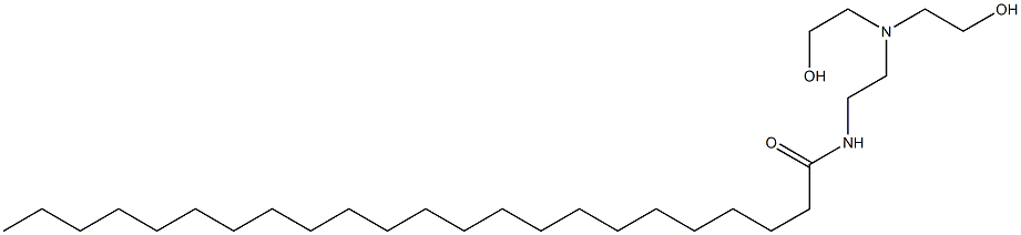 N-[2-[Bis(2-hydroxyethyl)amino]ethyl]tricosanamide Struktur