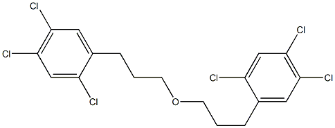 2,4,5-Trichlorophenylpropyl ether Struktur