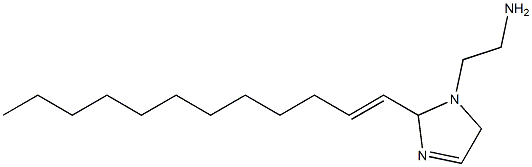 1-(2-Aminoethyl)-2-(1-dodecenyl)-3-imidazoline Struktur