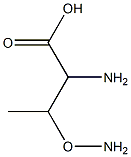 2-Amino-3-aminooxybutyric acid Struktur