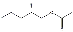 Acetic acid (S)-2-methylpentyl ester Struktur