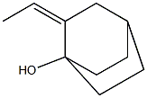 (Z)-2-Ethylidenebicyclo[2.2.2]octan-1-ol Struktur