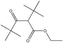 2-tert-Butyl-3-oxo-4,4-dimethylvaleric acid ethyl ester Struktur