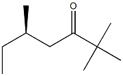 [R,(-)]-2,2,5-Trimethyl-3-heptanone Struktur