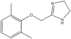 2-[(2,6-Dimethylphenyloxy)methyl]-2-imidazoline Struktur