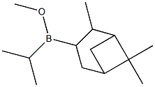 (2,6,6-Trimethylbicyclo[3.1.1]heptan-3-yl)isopropyl(methoxy)borane Struktur