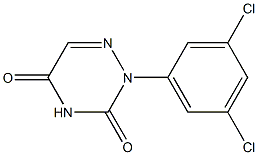 2-[3,5-Dichlorophenyl]-1,2,4-triazine-3,5(2H,4H)-dione Struktur