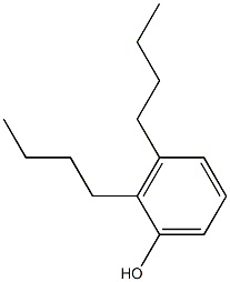 2,3-Dibutylphenol Struktur