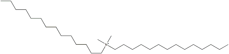 Dimethylditetradecylammonium Struktur