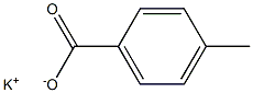 4-Methylbenzoic acid potassium salt Struktur