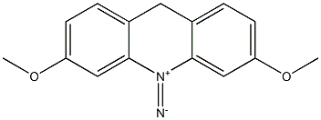 Diazobis(4-methoxyphenyl)methane Struktur