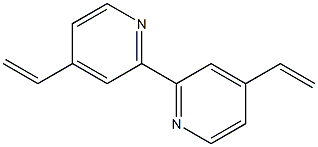 4,4'-Divinyl-2,2'-bipyridine Struktur