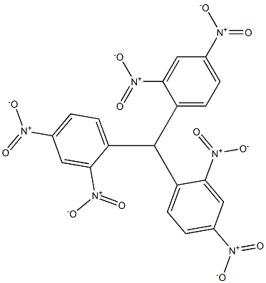 Tris(2,4-dinitrophenyl)methane Struktur