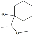 (-)-1-[(R)-1-Methoxyethyl]cyclohexanol Struktur