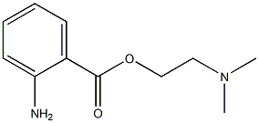 Anthanilic acid 2-(dimethylamino)ethyl ester Struktur