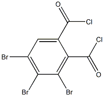 3,4,5-Tribromophthalic acid dichloride Struktur