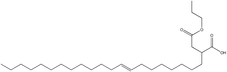 2-(8-Henicosenyl)succinic acid 1-hydrogen 4-propyl ester Struktur