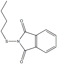 2-(Butylthio)isoindoline-1,3-dione Struktur