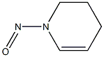 1,2,3,4-Tetrahydro-1-nitrosopyridine Struktur