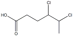 4,5-Dichlorocaproic acid Struktur