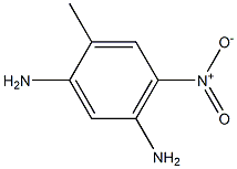 4-Methyl-6-nitro-1,3-phenylenediamine Struktur