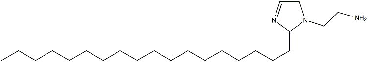 1-(2-Aminoethyl)-2-octadecyl-3-imidazoline Struktur