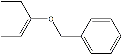 (E)-3-(Benzyloxy)-2-pentene Struktur