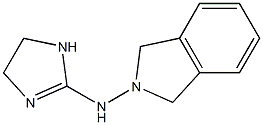 2-[(2-Imidazolin-2-yl)amino]isoindoline Struktur