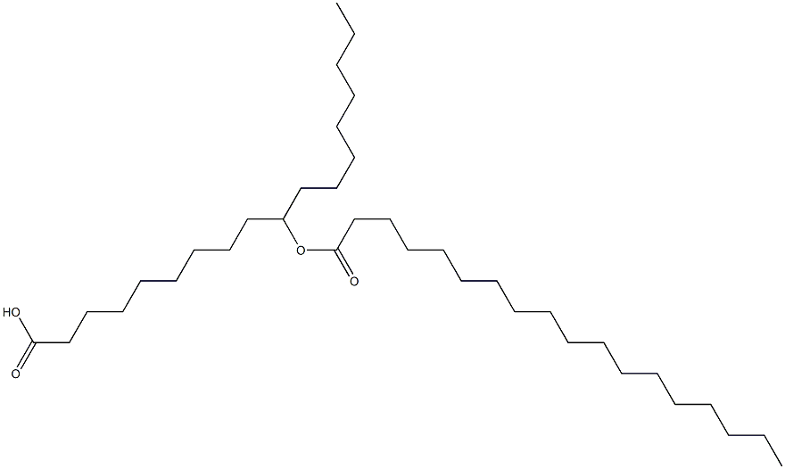 10-Stearoyloxyoctadecanoic acid Struktur