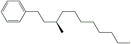 [R,(-)]-3-Methyl-1-phenylundecane Struktur