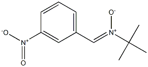 N-(3-Nitrobenzylidene)-1,1-dimethylethanamine N-oxide Struktur