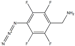 4-Azido-2,3,5,6-tetrafluorobenzenemethanamine Struktur