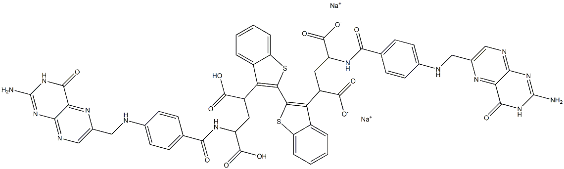 Disodium 2,2'-bi(benzo[b]thiophene)-3,3'-diolate Struktur