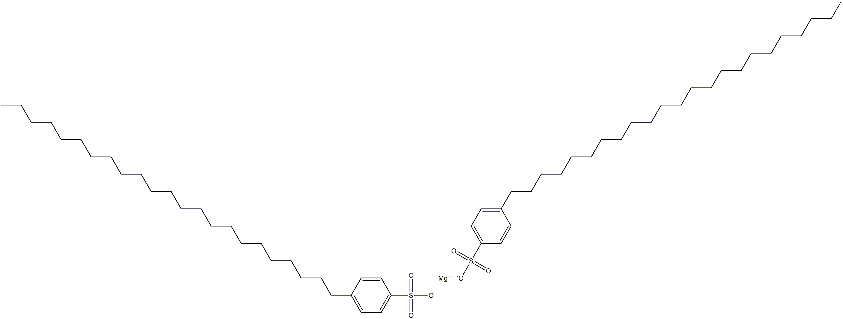 Bis(4-tricosylbenzenesulfonic acid)magnesium salt Struktur