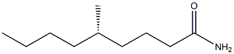 [S,(+)]-5-Methylnonanamide Struktur