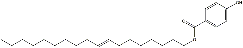 4-Hydroxybenzoic acid 8-octadecenyl ester Struktur