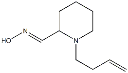 1-(3-Butenyl)-2-[(hydroxyimino)methyl]piperidine Struktur