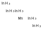 Manganese pentaindium Struktur