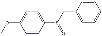 Benzyl 4-methoxyphenyl sulfoxide Struktur