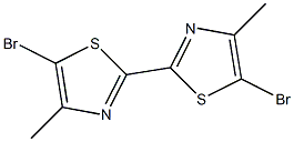 5,5'-Dibromo-4,4'-dimethyl-2,2'-bithiazole Struktur